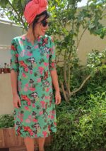 Maya flowers dress