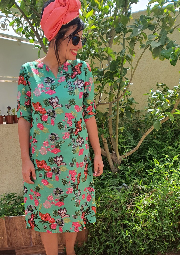 Maya flowers dress – תמונה 1