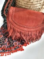 ⁦Braid leather bag p⁩ – תמונה ⁦2⁩