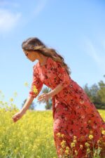 ⁦SATYA maxi dress - pink⁩ – תמונה ⁦2⁩