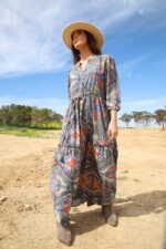 SHIRA-TRN maxi dress