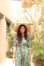 ⁦SATYA maxi dress - green⁩ – תמונה ⁦2⁩