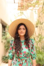 ⁦SATYA maxi dress - green⁩ – תמונה ⁦3⁩