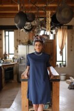 BLU Chinese collar dress