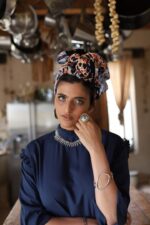 ⁦BLU Chinese collar dress⁩ – תמונה ⁦3⁩