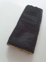 ⁦Brocade scarf BLACK⁩ – תמונה ⁦2⁩