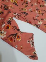 ⁦Antique pink flower Maya dress⁩ – תמונה ⁦2⁩