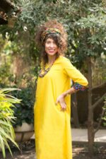 ⁦VIVAH YLW DRESS⁩ – תמונה ⁦2⁩