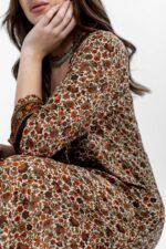 שמלת TALYA אדמה