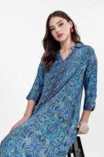 ⁦שמלת TALYA פייזלי⁩ – תמונה ⁦3⁩