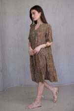 שמלת SANI מוזהב