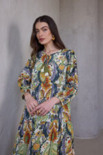 ⁦שמלת BOHO פרחים⁩ – תמונה ⁦6⁩