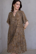 ⁦שמלת SANI מוזהב⁩ – תמונה ⁦2⁩