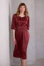 ⁦שמלת SHOHAM חמרה⁩ – תמונה ⁦4⁩