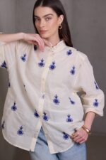 חולצת OMER רקומה