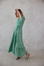 ⁦שמלת Bella Mia טורקיז מוזהב⁩ – תמונה ⁦6⁩