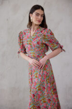 ⁦שמלת EVE רובי מוזהב⁩ – תמונה ⁦3⁩