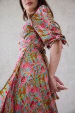 ⁦שמלת EVE רובי מוזהב⁩ – תמונה ⁦7⁩