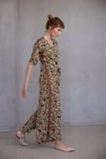 אוברול PAZ פרחים