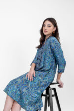 ⁦שמלת TALYA פייזלי⁩ – תמונה ⁦4⁩