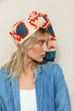 ⁦מטפחת AFRICANA כתום⁩ – תמונה ⁦3⁩