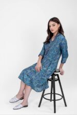 ⁦שמלת TALYA פייזלי⁩ – תמונה ⁦2⁩