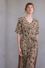 ⁦אוברול PAZ פרחים⁩ – תמונה ⁦4⁩