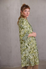 ⁦קימונו EMERALD מוזהב⁩ – תמונה ⁦3⁩