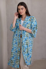 ⁦קימונו פרח SAPPHIRE⁩ – תמונה ⁦6⁩