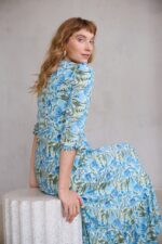 שמלת Alona ספיר מוזהב